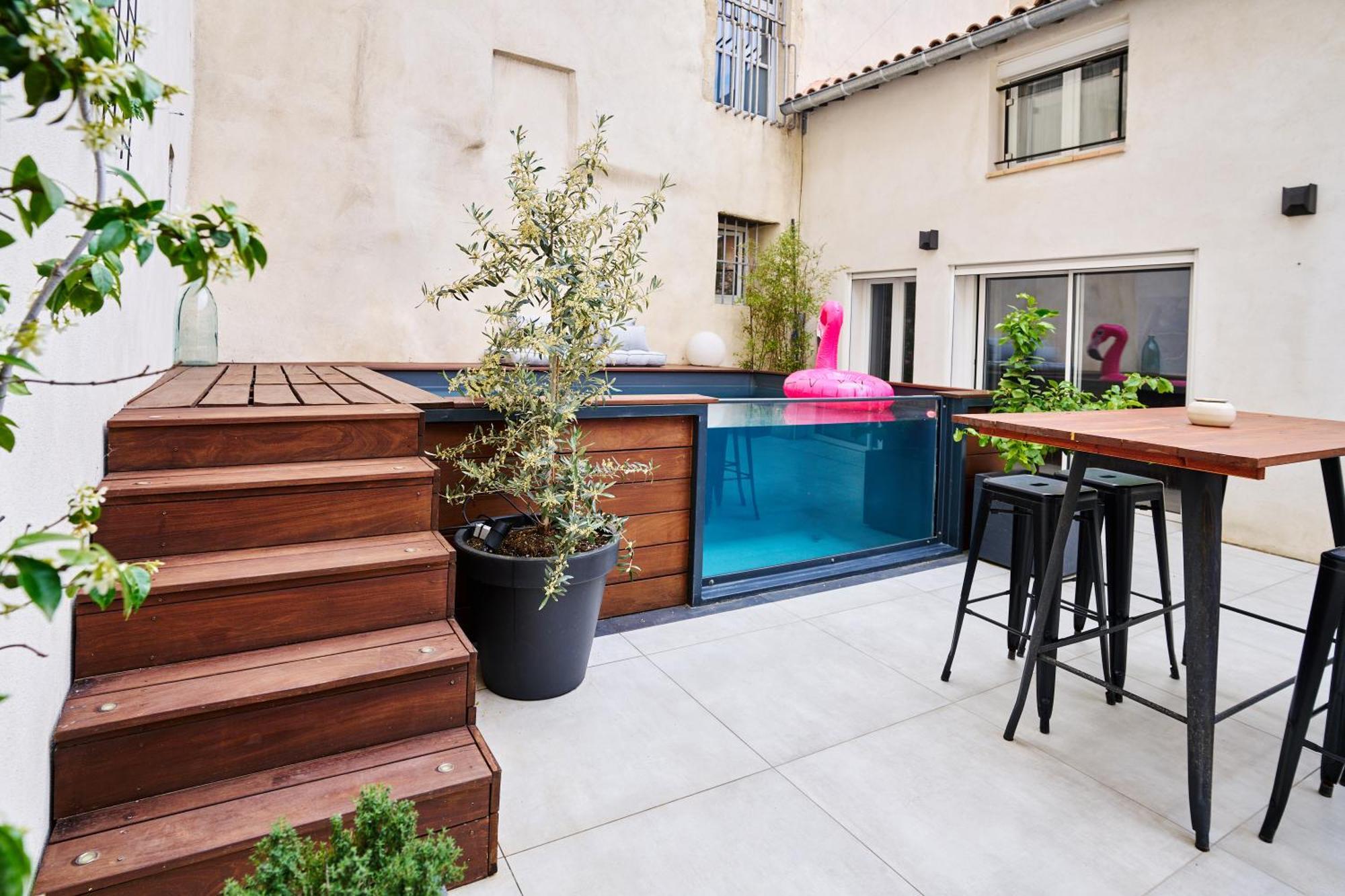 Maison De Moderne Climatisee Avec Piscine Holiday home Morieres-les-Avignon